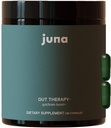 Juna Gut Therapy – L-Glutamine Amino Acids & Probiotics for Gut-Brain Support – Helps Mood, Focus & Mental Clarity – Dual-Action Probiotics Support Microbiome Balance – With Clinically Studied Ginseng