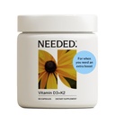 Needed. Expertly-Formulated Prenatal Vitamin D3/K2 | for Fertility, Pregnancy Breastfeeding, and Postpartum, Healthy Immunity and Bone Development, Supports Breast Milk Vitamin D Levels | 60 Capsules