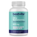 BESTVITE Ultra Benfotiamine 600mg per Capsule (60 Vegetarian Capsules) No Stearates - No Silicon Dioxide - Vegan - Non GMO - Gluten Free - Maximum Strength Benfotiamine