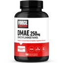 Force Factor DMAE Supplement for Concentration, Focus, and Healthy Cognitive Function, Brain Supplement & Neurotransmitter Support, Vegan, Non-GMO, 100 Capsules