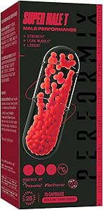 PERFORMIX - Super Male T - Testosterone Booster - Increase Strength & Muscle - Promotes Endurance, Stamina, Libido, Mood & Mental Clarity - Mass Gainer - 26 Servings
