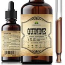 Quinine Liquid Extract 4oz – Restless Legs Syndrome Relief & Leg Cramps PM Nighttime Cramp Relief – All-Natural Cinchona Officinalis Bark Tincture for Cramp Defense, Digestive Health & Immune Support