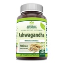 Herbal Secrets Ashwagandha (Made with Natural Ashwagandha) 500 Mg | Veggie Capsules Supplement | Non-GMO | Gluten-Free | Made in USA (1 Pack | 120 Count)