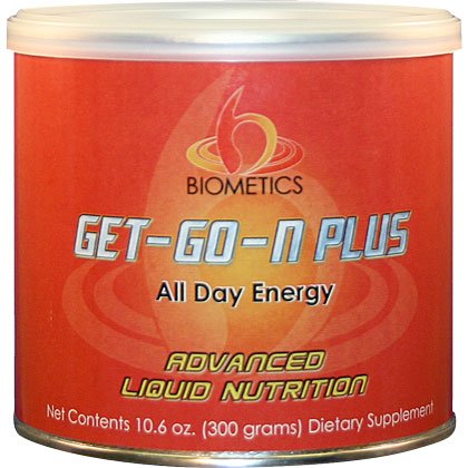 Biometics Get Go N Plus All Day Energy Natural Energy Boost 300g can