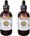 Ashwagandha Liquid Extract, Organic Ashwagandha (Withania Somnifera) Dried Root Tincture Supplement 2x4 oz