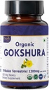 Gokshura 120 Tablets | Tribulus Terrestris (Gokshura) | USDA Organic Certified| Supports Immunity and Strength | Organic and Natural 120tab