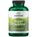 Swanson Super Cayenne Heart and Circulation, 250 Veggie Capsules | Powerful Blend Promoting Healthy Circulation and Cardiovascular Support with Cayenne, Ginger, Hawthorne Berry and Lecithin