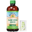 Lily of the Desert Aloe Vera Juice - Whole Leaf Filtered Aloe Vera Drink, Non-GMO Aloe Juice with Natural Digestive Enzymes for Gut Health, Stomach Relief, Wellness, Glowing Skin, 32 Fl Oz. Gelly Sachet included