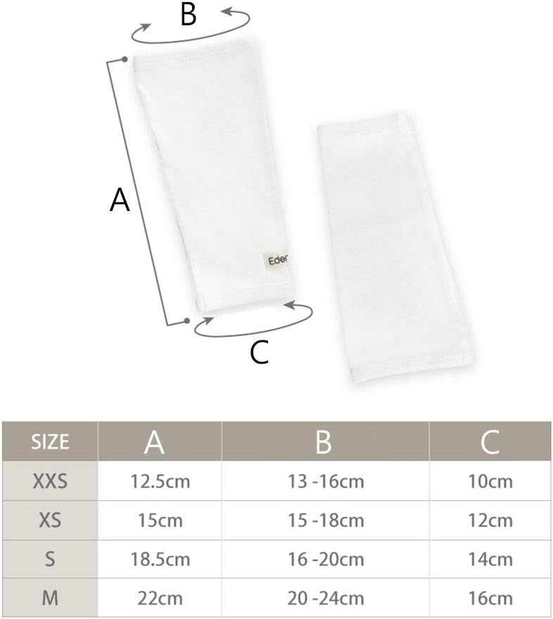 Zinc-Infused Elbow Sleeves Bandage for Kids with Eczema - Wet Wrap Therapy(XSmall)
