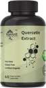 Quercetin Extract Capsules Non-GMO,Gluten-Free, Vegetarian Supports Overall Health Strength Energy (60 Capsules)