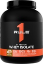 Rule 1 R1 Protein Whey Isolate - with 25g Protein & 6g BCAA Exclusively from Isolated & Hydrolyzed Sources for Workout Recovery (5 Pounds*, Vanilla Butter Cake)