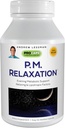 ANDREW LESSMAN P.M. Relaxation - 90 Capsules - Natural Support for Gentle Restful Sleep with Melatonin, Valerian, Passionflower, Hops, Chamomile. No Morning Grogginess Small Easy to Swallow Capsules