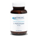 Metabolic Maintenance L-Methylfolate 10 mg - Supports a Healthy Mindset - Active Folate for Methylation Support & Biochemical Reactions - Highly Bioavailable - 90 Servings - 90 Capsules