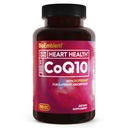 BioEmblem CoQ10 with BioPerine - 200mg Softgels, High Absorption - Coenzyme Q10 Antioxidant for Energy Production, Heart Health - Natural Form, Non-GMO CoQ10 Supplement - 90 Count