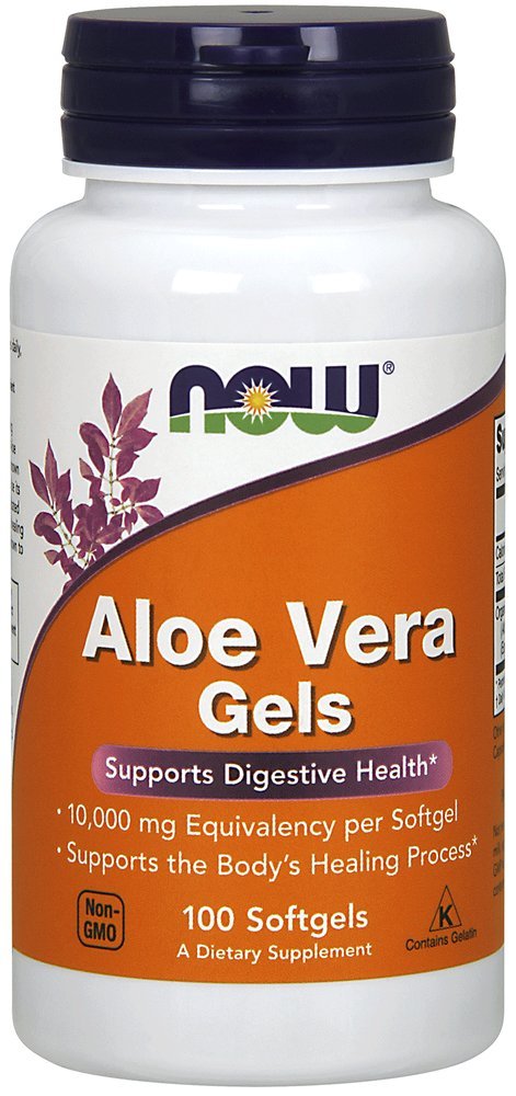 Now Foods Aloe Vera, 100 Softgels