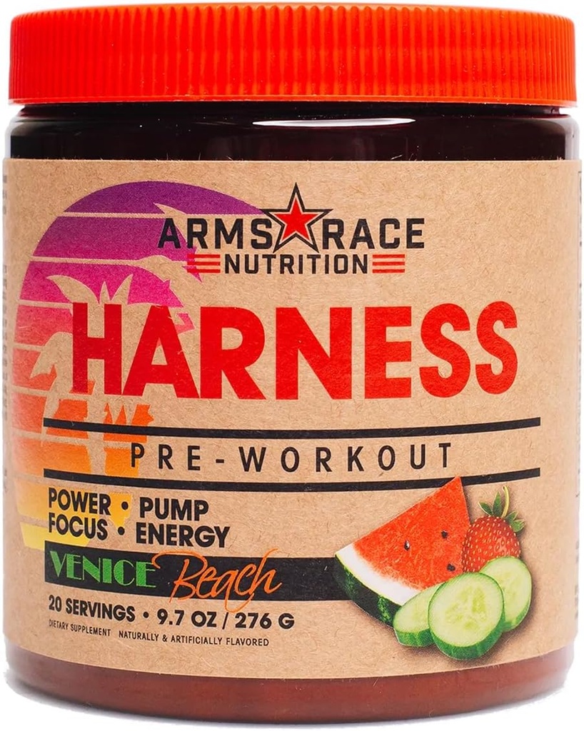 Arms Race Nutrition Harness Pre-Workout - Venice Beach (20 Servings)
