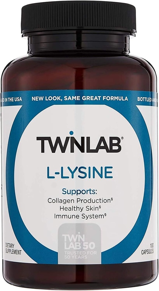 L-Lysine 500mg - 100 - Capsule