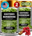 Dihydroberberine Supplement - Dehydro Berberine Organic -Super Berberine Supplement with Ceylon Cinnamon & R Alpha Lipoic Acid & Apigenin - Hydroberberine 240 caps (2 Packs)
