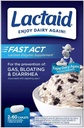 Lactaid Fast Act Lactose Intolerance Caplets, 120 Count Prevention of Gas Bloating Diarrhea Largest Bulk Size