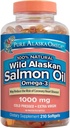 Pure Alaska Omega-3 Wild Alaskan Salmon Oil 1000mg 210 ct