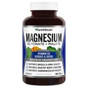 FarmHaven Magnesium Glycinate & Malate Complex w/Vitamin D3, 100% Chelated for Max Absorption, Vegetarian – Bone Health, Nerves, Muscles, 180 Capsules, 90 Days