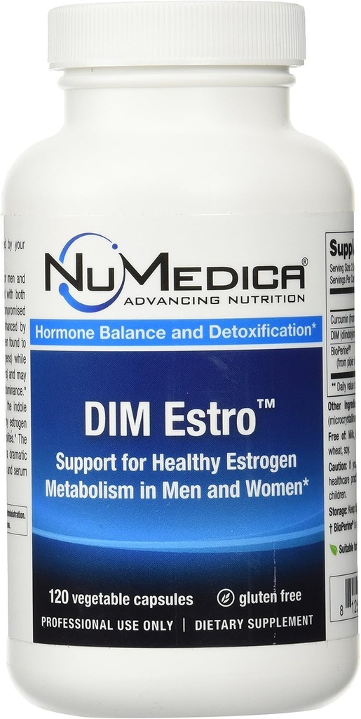 Vill Beauty NuMedica Dim Estro Vegetable Capsules,120 caps