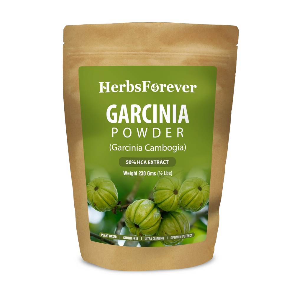 Herbsforever Garcinia Cambogia Powder Support Active & Energetic Body 230 GMS