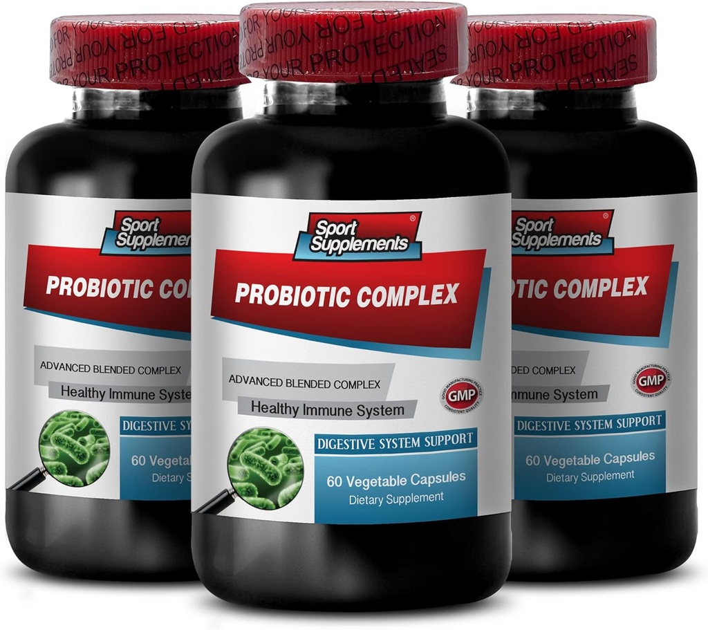Help You Lose Weight - Probiotic Complex - probiotic for Women, probiotic Supplement, probiotic Pills for Gut Health, Digestive Advanced probiotic, Gut Restore Advanced probiotic, 3 Bot 180 Capsules