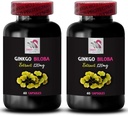 Ginkgo biloba capsules - GINKGO BILOBA EXTRACT - Herbal antioxidant properties, Ginkgo biloba antioxidant support, Ginkgo biloba product, Herbal antioxidant benefits, Ginkgo extract 2 Bot 120 Caps