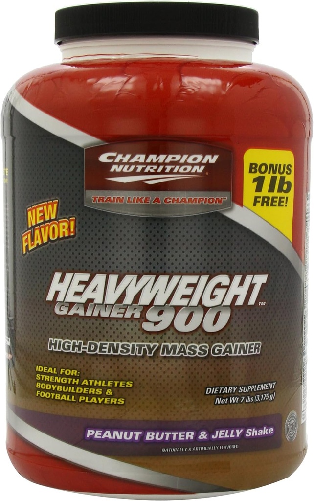 Champion Nutrition HV Gainer 900 Peanut Plus Jelly, 7.15 Pounds