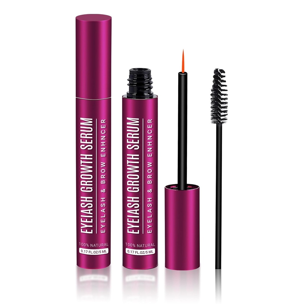 Lash Serum for Eyelash Growth, Eyelash Growth Serum(5ml), Unlock The Secret to Longer, Fuller, and More Luxurious Lashes with Eyelash Growth Serum