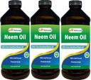Best Naturals 100% Pure Neem Oil, 100% Cold Pressed and Unrefined - 16 OZ (3 Bottles)