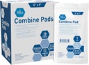 MED PRIDE Nonstick Sterile Abd Combine Pads 5x9 in Extra Absorbent Surgical Dressing for Heavy Leakage (40 Count)
