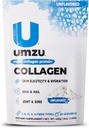 UMZU ZuCollagen Hydrolyzed Protein Powder | 5 Collagen Peptide Types for Healthy Hair, Skin, Nails, Joints & Gut | Low Calorie, High Protein (20g Protein per Serving | Unflavored)