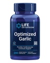 Life Extension Optimized Garlic, standardized Capsules for Heart Health, Immune Support, Cellular detoxification and Healthy platelet Function, Gluten-Free, Non-GMO, Vegetarian, 200 Capsules