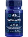 Life Extension DHEA 25mg Hormone Balance & Vitamin D3 5000IU Bone Health - 100 Capsules & 60 Softgels
