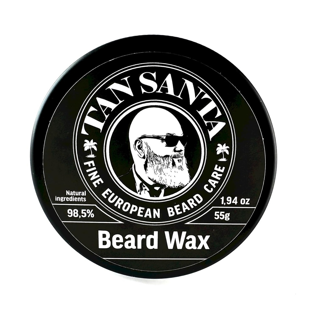 Beard Wax/Balm/Butter for Men With Bergamot Oil and Beeswax - Softener and Moisturizer for the Modern Man