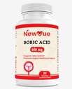 Boric Acid Vaginal Suppositories - 100% Pure Made in USA - Intimate Health Support (30 Count)