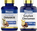 tnvitamins Cinnamon Complex and Ceylon Cinnamon