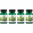Swanson Magnolia Bark-Herbal Supplement Traditionally Used to Promote Nervous System & Digestive Health Support-May Promote Respiratory Health & Stress Support (30 Veggie Capsules, 200mg Each) 4 Pack