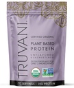 Truvani Vegan Pea Protein Powder | Unflavored | 20g Organic Plant Based Protein | 10 Servings | Keto | Gluten & Dairy Free | Low Carb | No Added Sugar