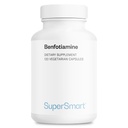 Supersmart - Benfotiamine 320mg per Day (High Potency) - Bioavailable Thiamine - Vitamin B1 Benfotiamine Supplement | Non-GMO & Gluten Free - 120 Vegetarian Capsules