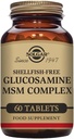 Solgar Glucosamine MSM Complex Tablets, 60 Count