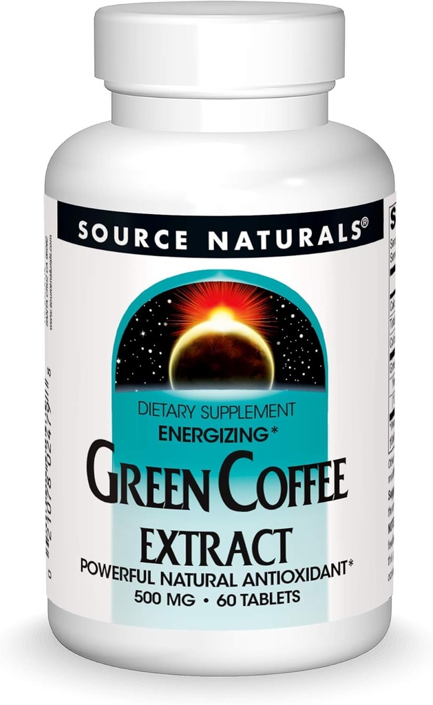 Source Naturals Green Coffee Extract, Energizing Powerful Natural Antioxidant