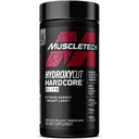 Hydroxycut Hardcore Elite - Energy & Metabolism Support for Men & Women - 270 mg Caffeine Anhydrous & 200 mg Green Coffee Extract - Rapid Release Capsules - 100 Count