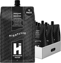 HTWO Nightlyfe Recovery, 16.9oz Premium Hydrogen Infused Water with Electrolytes, Vitamins, and Minerals, 12-Pack, Functional Hydration Packets for Recovery & Mental Clarity, Sugar Free