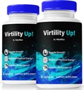 (2 Pack) Virtility Up Pills, Official VirtilityUp For Men, Supports Energy, Stamina and Performance, All Natural Support for Overall Well-Being, Male Capsules Review, Premium Formula (120 Capsules)