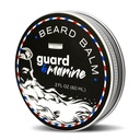 GUARD&MARINE Beard Growth Balm - 2 oz. Effective Natural Formula With Biotin for Beard & Mustache Care, Hydration and Styling, Leave-in Beard Conditioner & Unscented Moisturizer for Men