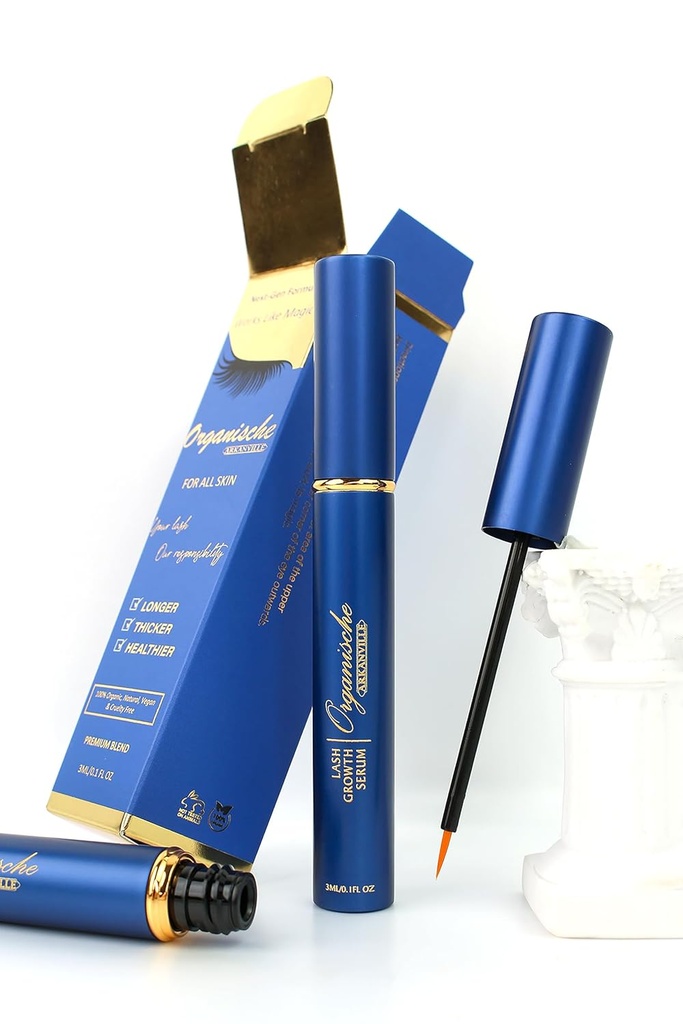 Organic Eyelash Growth Serum, Achieve Your Dream Lashes Naturally, Rapid Lash Enhancing Serum, USA