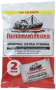 Fisherman's Friend Original Extra Strong Cough Suppressant Lozenges, 20 Count (Pack of 2)